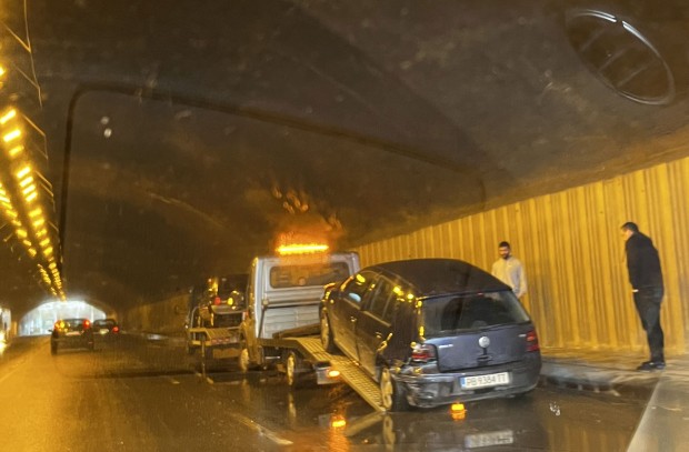 Катастрофа на входа на Тунела в Пловдив