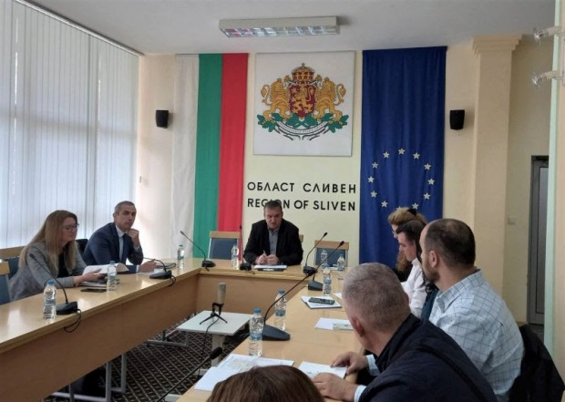 Състоя се разширена работна среща за хода и изпълнението на големия ВиК проект на област Сливен