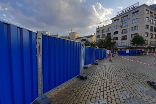 TD Проверки на изпълнението на ремонтните дейности около пл Александър Невски