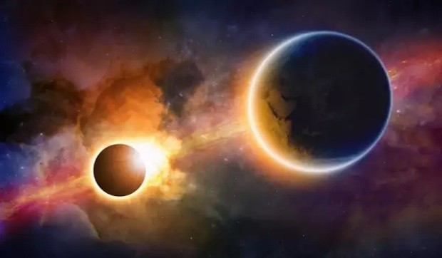 Астрономи откриха гигантска планета с две слънца и бушуваща пясъчна