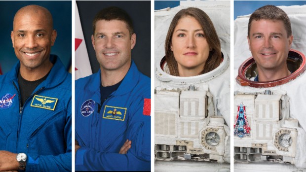 Американската агенция за космически изследвания НАСА представи четиримата астронавти, които