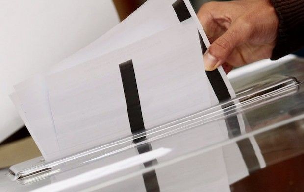 Данните от 100 те процента обработени секционни протоколи в Районните избирателни