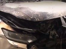 Две коли изгоряха в центъра на Русе тази нощ