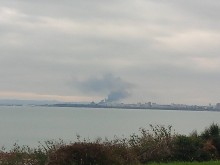 Пожар горя в бургаската корабостроителница
