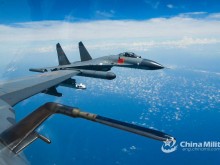 Най-малко 141 китайски военни самолета са навлезли в тайванското въздушно пространство за "симулирана атака" над острова