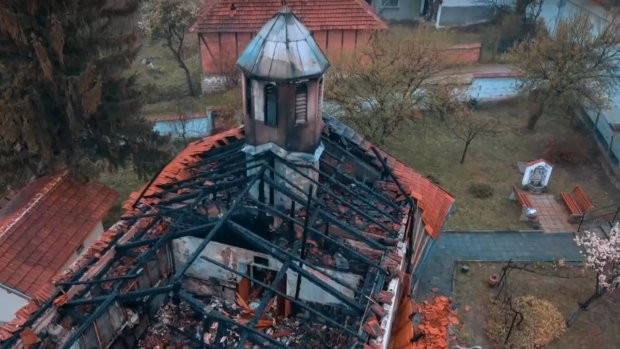 150 годишна църква във Вършец изгоря в нощта на Лазаровден