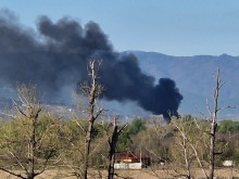 Извънредно: Голям пожар в югозападната част на Пловдив!