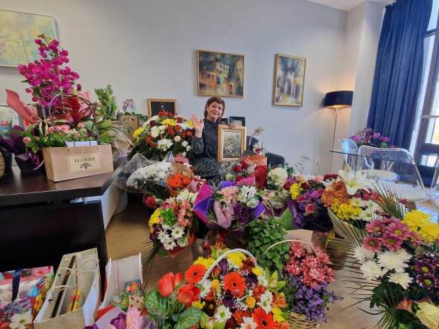TD Директорът на пловдивската опера Нина Найденова отбляза двоен юбилей с бутиков