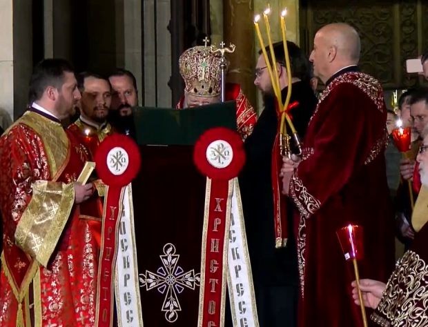 Христос Воскресе каза Негово Светейшество българският патриарх и Софийски митрополит