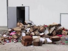 Появиха се кадри от пожара навръх Великден в Благоевград