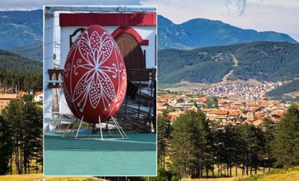 Най-голямото яйце в България се намира във Велинград!Символът на спа
