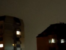 Силни тътени и мощен дъжд над част от Пловдив