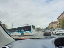 Автобус на градския транспорт с грубо нарушение в София