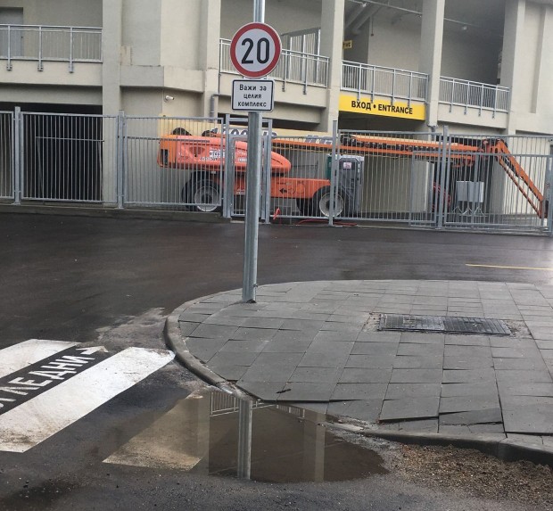 TD Пловдивчанин показа инфраструктурата около стадион Христо Ботев Той публикува