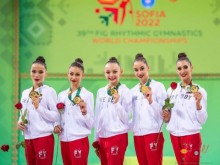 Националките по художествена гимнастика пристигнаха в Баку