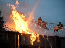 Пожар горя в помещенията на бившите казарми в Търговище