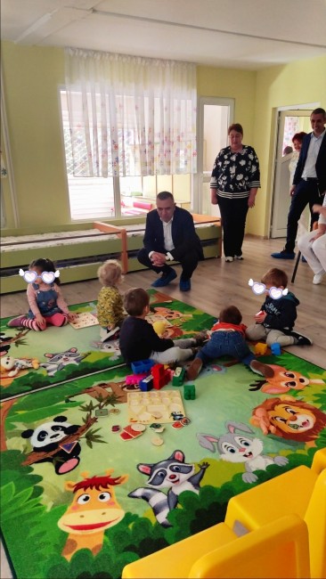 С ремонта на Детска ясла № 14 в Сливен значително се подобряват условията за малчуганите
