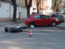 Неприятен инцидент с мотор на оживен пловдивски булевард