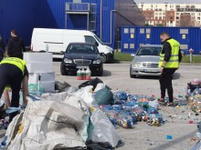 Вижте какво се случи пред "Метро" в Пловдив