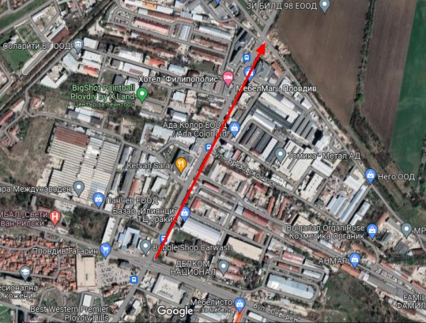 Затварят нов пътен участък в Пловдив