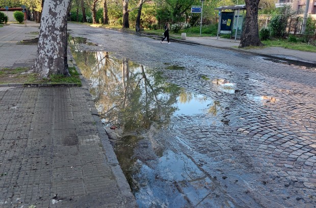 ВиК авария в централната градска част на Пловдив