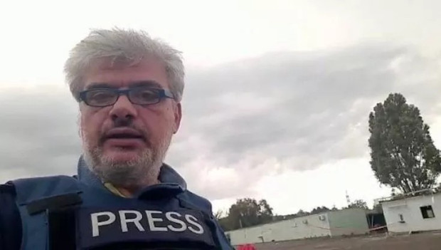 Украински репортер е застрелян в Украйна, а италианският му колега е ранен