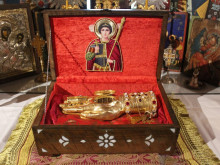Частица от мощите на св. Георги Победоносец бе донесена в Софийска епархия