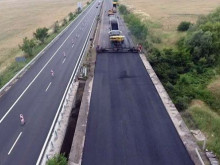 Движението в участъка между 225-ти и 221-ви км на АМ "Тракия" ще е в една лента в платното за София