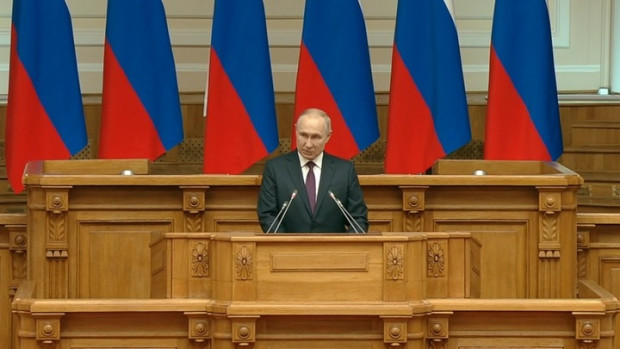 Путин: Русия е държава-цивилизация, един от суверенните центрове на Света