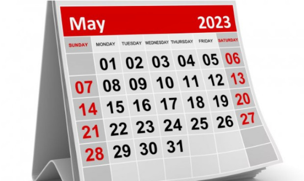През започналия днес месец май има три официални празника