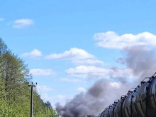 Взривно устройство избухна на железопътни релси в района на Брянск РФ