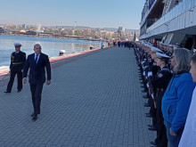 Президентът Радев посрещна първия БГ кораб, посетил Антарктида