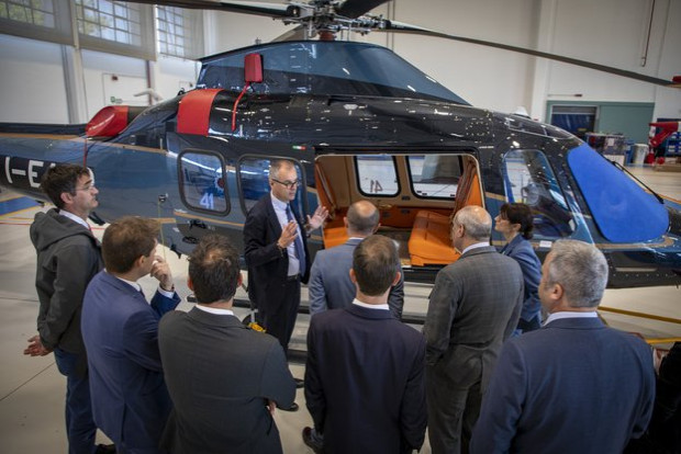 Служебният министър на здравеопазването Асен Меджидиев посети италианската фирма Leonardo S.p.A, с
