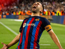 Жорди Алба донесе победа за Барселона срещу десет от Осасуна в Ла Лига