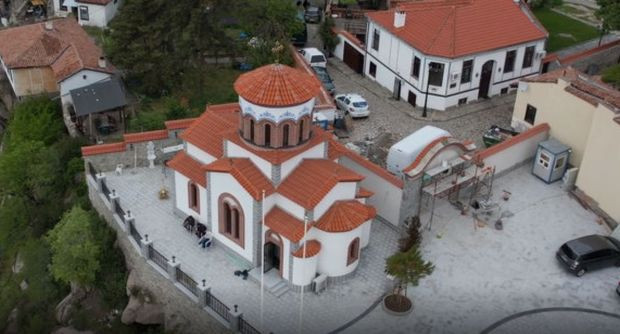 Най-новата църква в Пловдив е готова, ето я от дрон