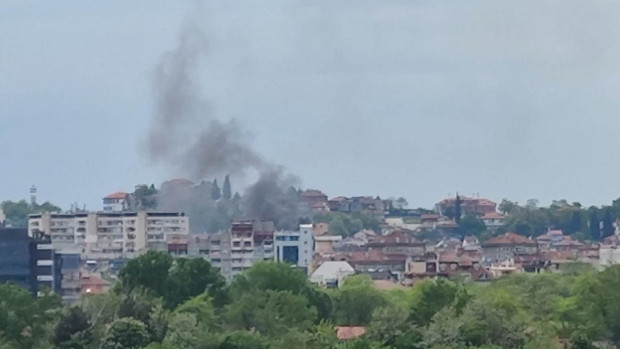 TD Пожар в центъра на Пловдив вдигна на крак огнеборците