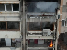 Пожарната в Пловдив с последна информация от пожара в центъра