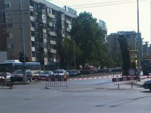 Довършват южното платно на "България" от "Васил Априлов" до "Васил Левски"