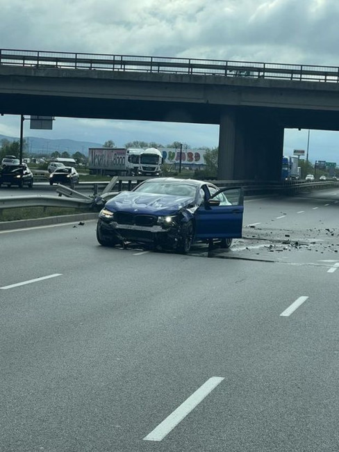 Катастрофа на "Ботевградско шосе" в столицата