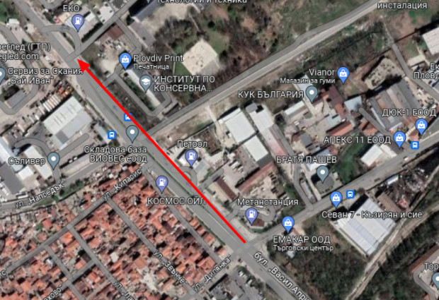Затварят още една пътна артерия в Пловдив