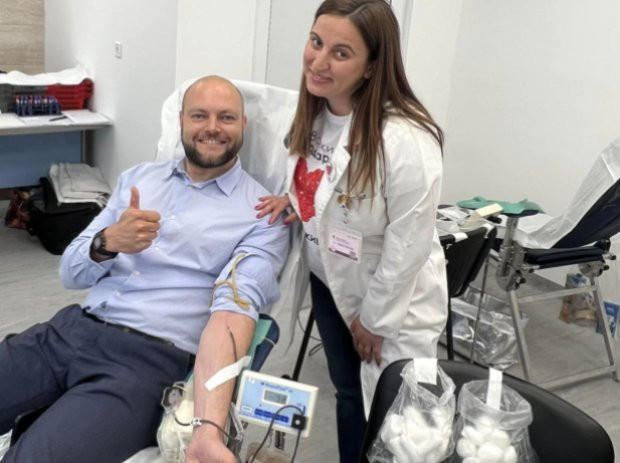 Над 40 души дариха кръв в полза на децата с таласемия в първия ден на кампанията в ИСУЛ