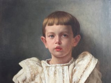 Продават мистериозен детски портрет на цар Борис III на търг в Париж