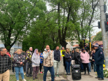 Продължават протестите на граждани в памет на загиналите на бул. "Сливница"