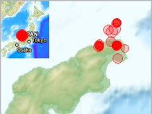 Седмица сеизмична активизация на остров Хоншю, Япония