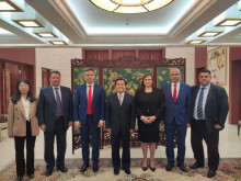 БСП обсъди актуални теми с посланика на Китай в България