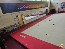 Изпотрошиха залата по акробатика на ЦСКА