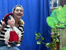 Разказвач на вълшебни приказки изненада децата от ДГ "Христо Ботев"
