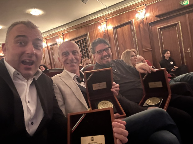 Малин Кръстев получи българския Оскар наградата за главна мъжка