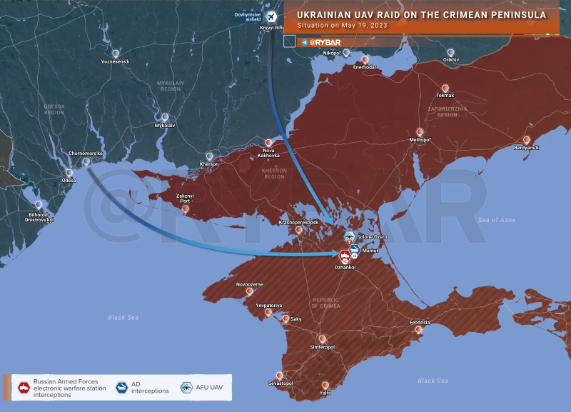 ВСУ с нов опит за удар по жп инфраструктурата на Крим, опитват се да нарушат логистиката на Русия в Херсонска и Запорожка област