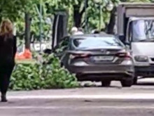 Обрат с автомобила в Цар Симеоновата градина, няма нарушение